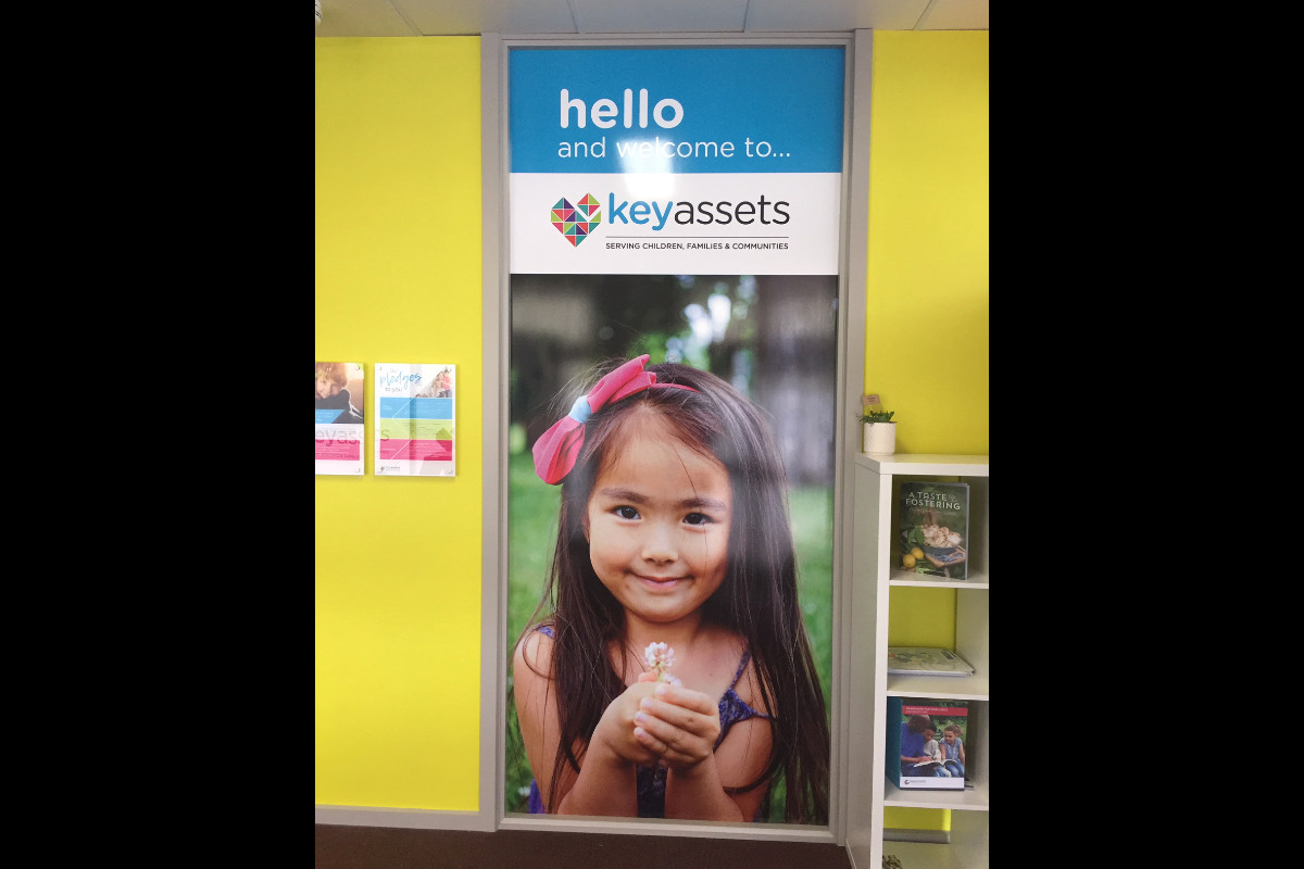 Digitally printed signage for childrens services by Signspec Signs
