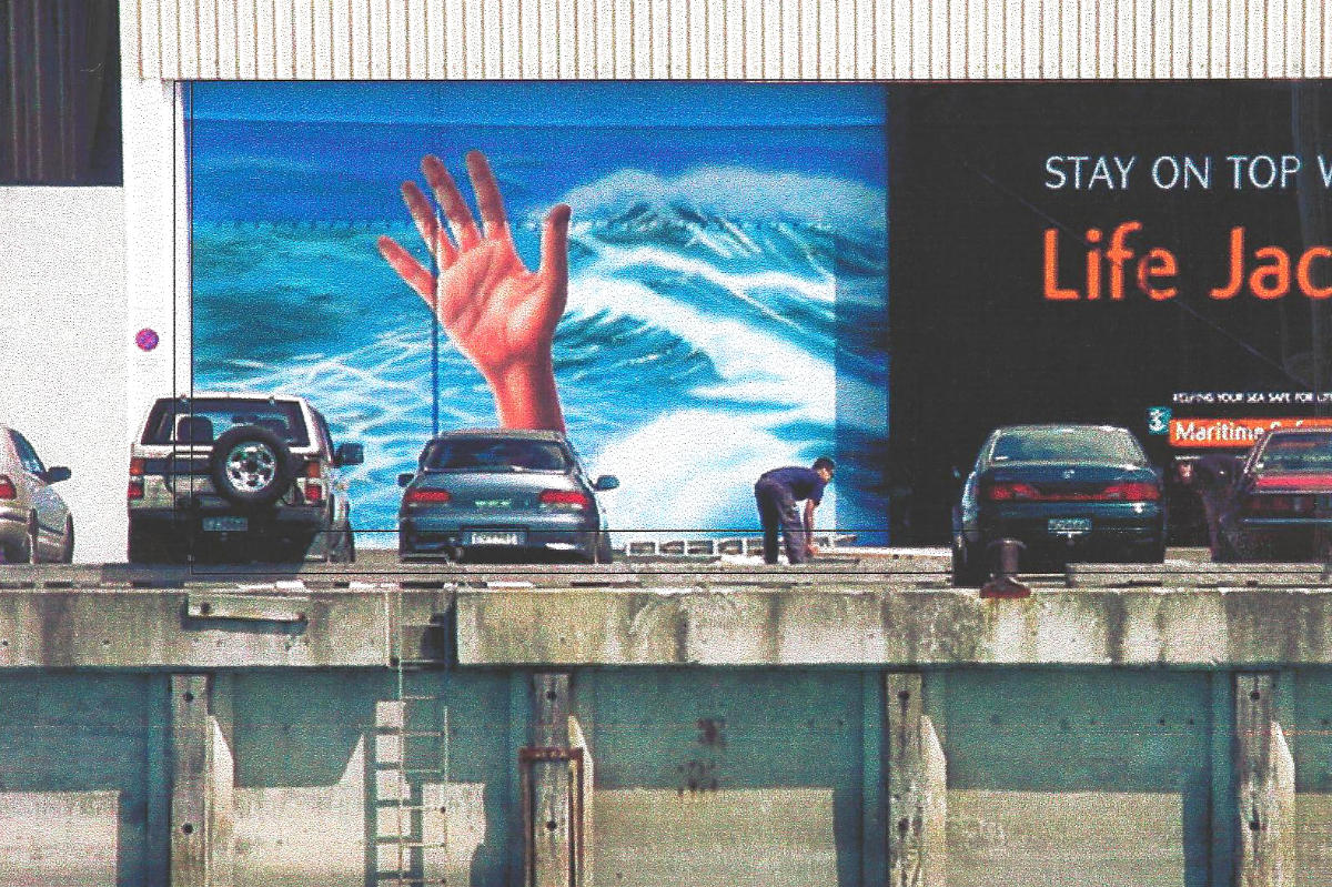 Water Safety outdoor mural