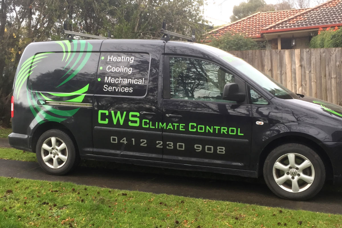 Climate control van signage by Signspec Signs 1