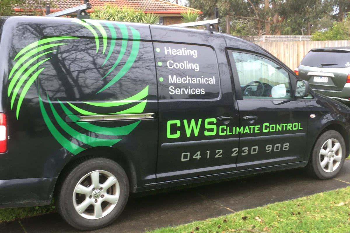Climate control van signage by Signspec Signs 2