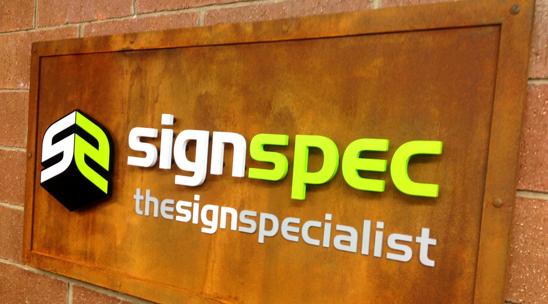 signspec the sign specialist reception sign