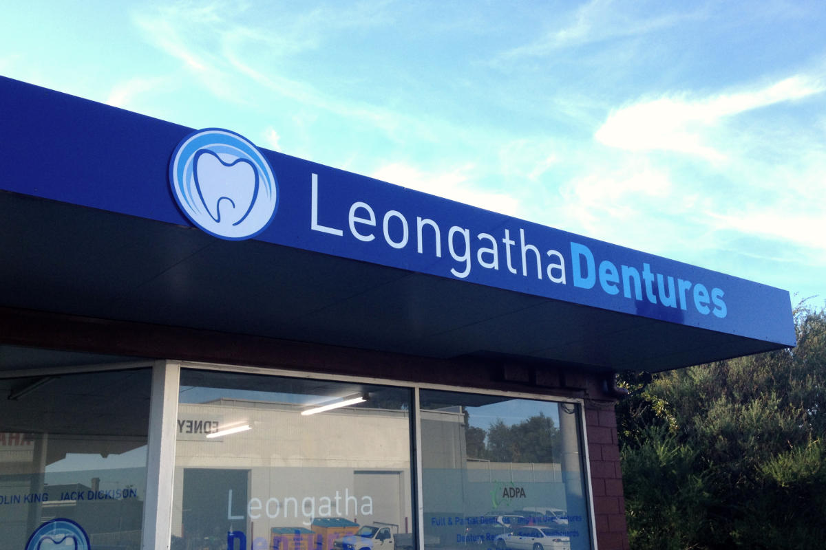 Leongatha building signage 2